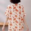 4XL-8XL Übergröße Elegante Blusen für Damen Sommerkleidung Übergroße Oberteile Frau Lässige Kurzarmhemden