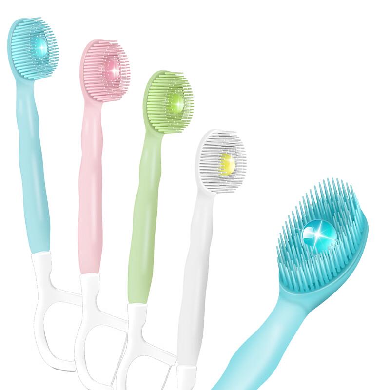 Ally Disposable Nano Soft Bristle Travel Toothbrush