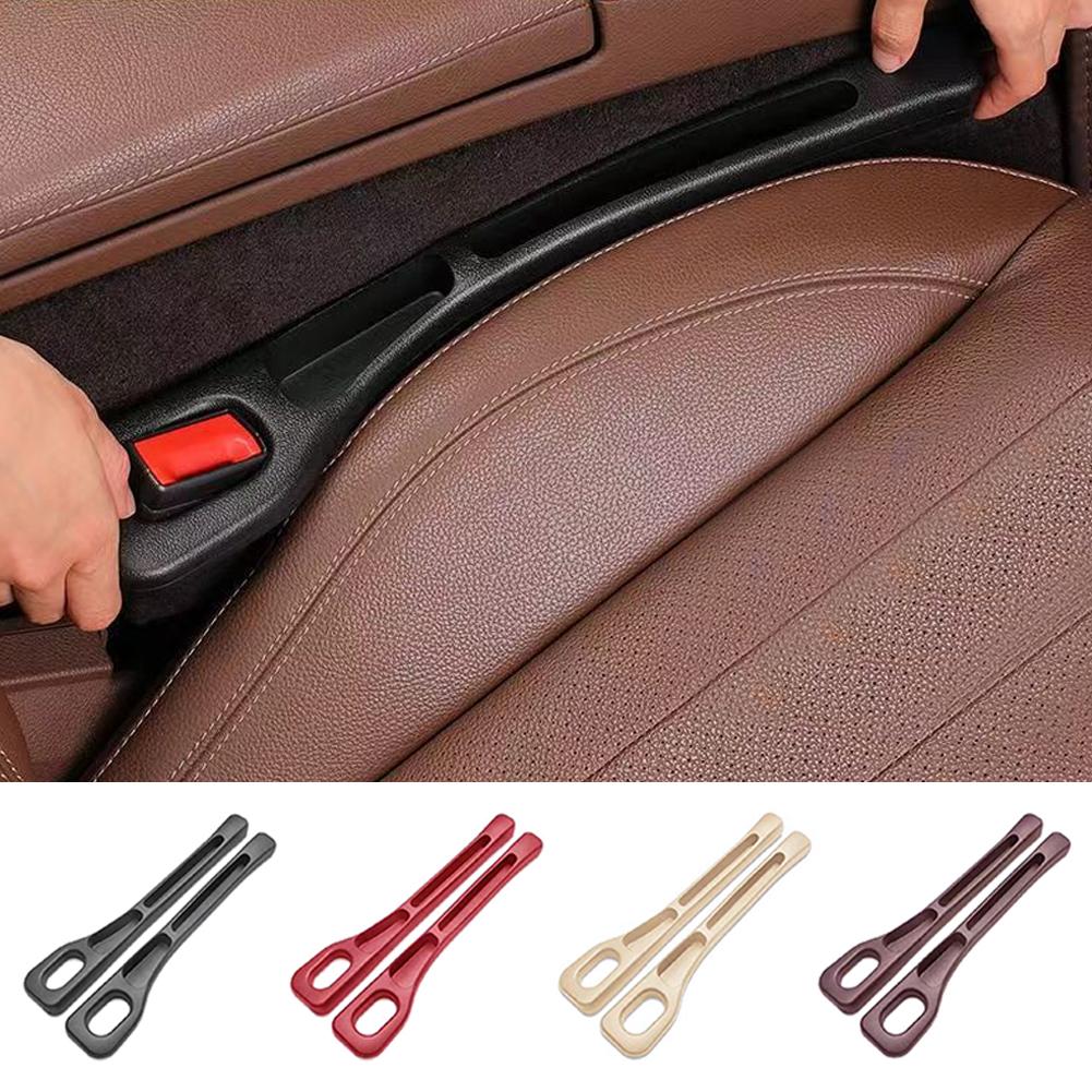 2PCS Car Seat Gap Plug Strip Side Seam Car Gap Filler Leak Proof Seat Gap Storage Organizer Interior Decoration Universal