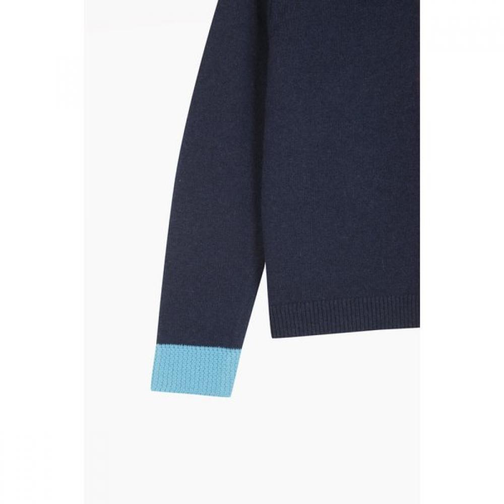 Benetton Color Contrast Cardigan Bakcf9561