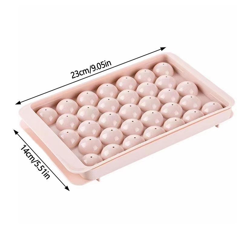 Round Ice Cube Tray Creative Hockey Ball Maker Round Whiskey Sphere Mold Silicone Diy Mould Home Kitchen Tools