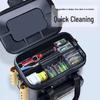 Seatable Multi-Purpose Fishing Bucket with Rod Holder, Lure Box, and Thickened EVA Live Fish Bag