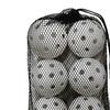 6x Pickleball Balls Outdoor Courts High Visibility Colors 40 Holes Pickle Balls Tournament Play Sporting Goods