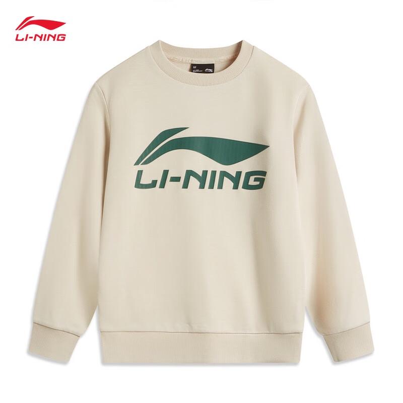Li-Ning 2025 Youth Unisex Cotton-Blend Crewneck Sweatshirt