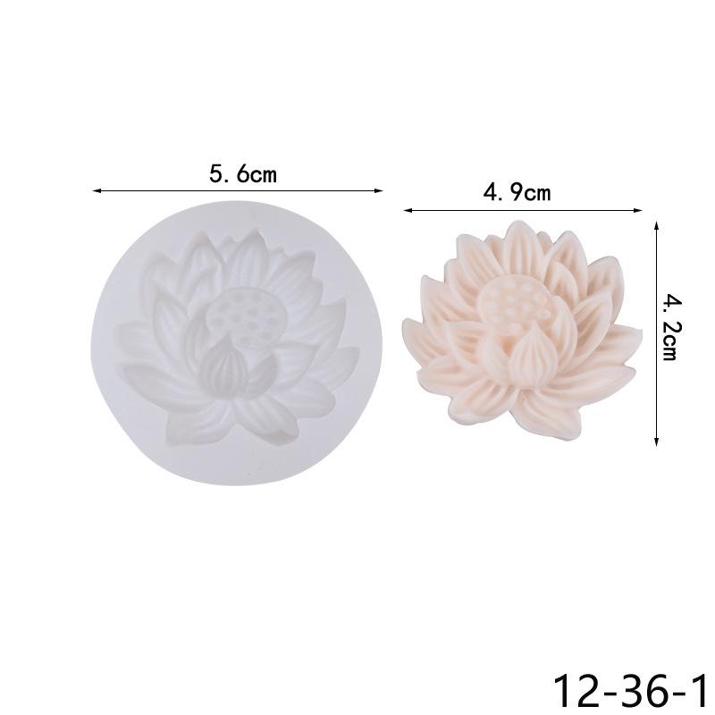 

Aomily Lotus Flower Leaf Lotus Seed Silicone Mold Cake Molds Fondant Molds Sugar Craft Chocolate Moulds Cake Baking Accessories