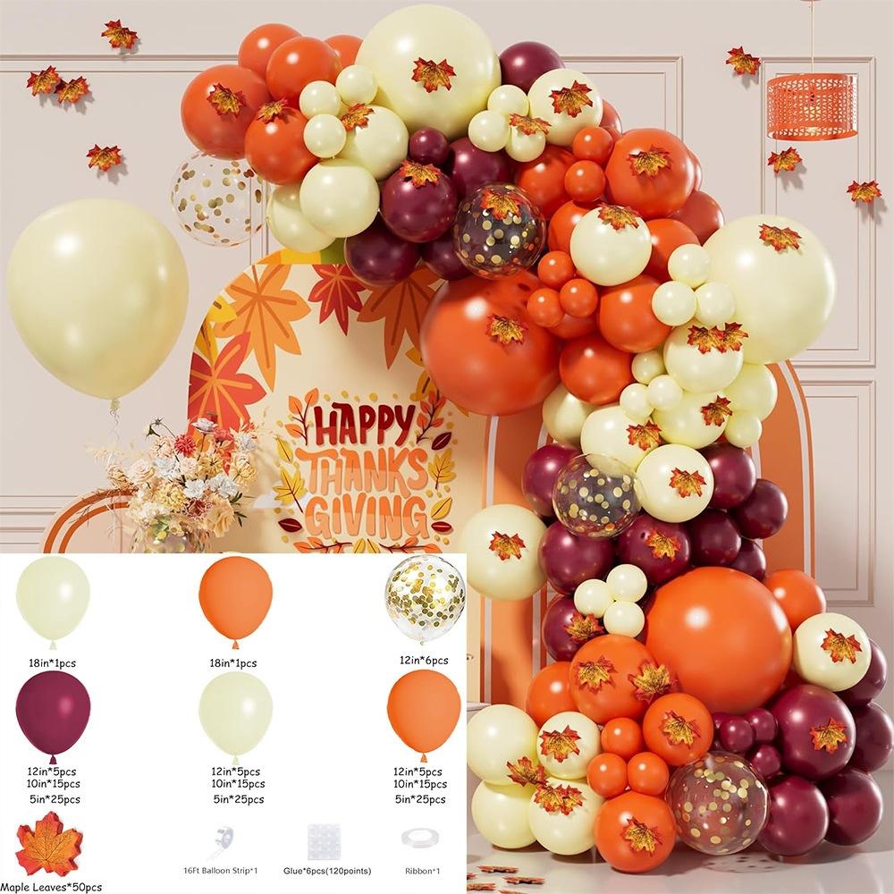 Forest Series Green Balloon Chain Set Children'S Birthday Theme Party Decoration Jungle Arrangement Balloon