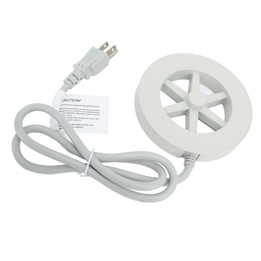 Bird Bath Heater for Outdoors Automatic Constant Temperature Heating Birdbath Water Heater Deicer fo
