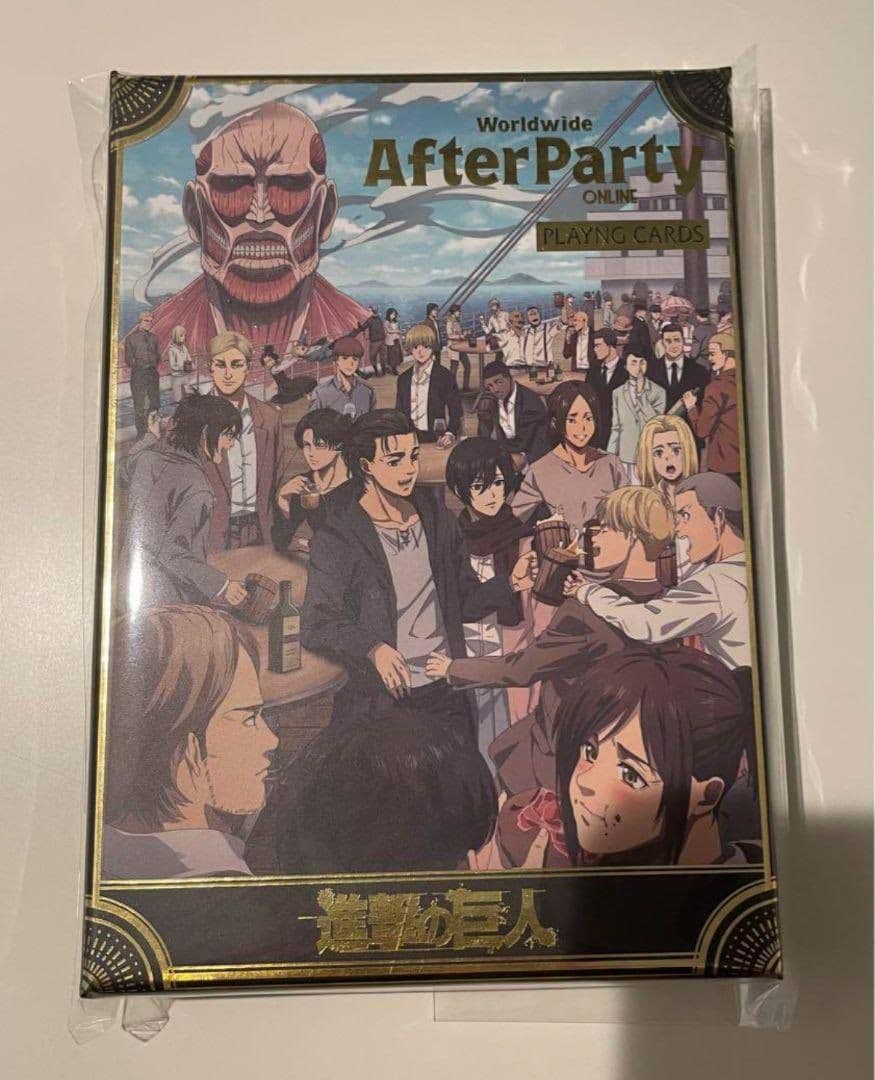 

[Б/У] Атака Титанов Всемирная Вечеринка После Фольгированная Памятная Игральная Карта Микаса