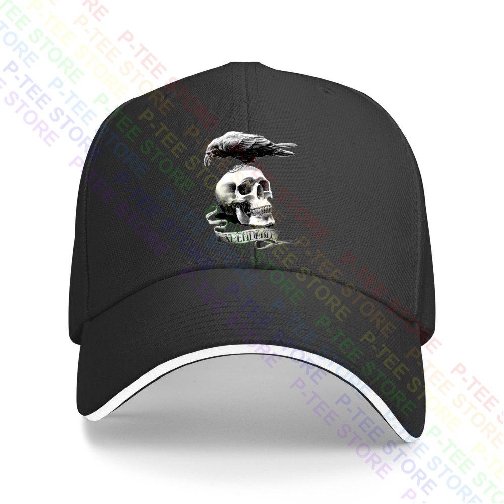 The Expendable Skull Crow Baseball Cap Snapback Caps Knitted Bucket Hat