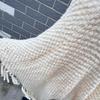 Streamer Style Fringe Knit Shawl: Spring-Autumn Design, Personalized Cape Top, Warm Fringe Outer Layer