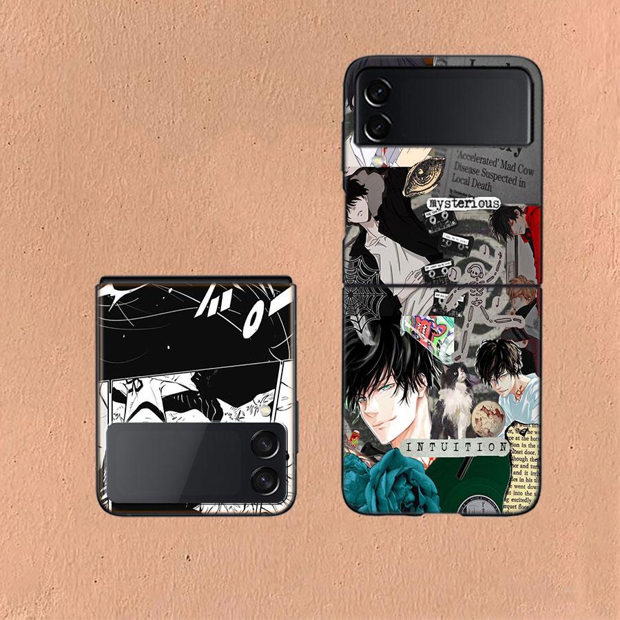 Kamonohashi Ron Coque For Samsung Z Flip7 6 Galaxy Case Shockproof Z Flip5 Z Flip3 4 5G Hard Cover Phone TPU PC Hard Funda