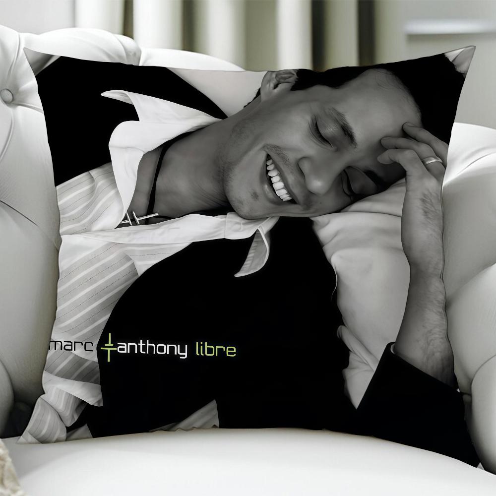 

MMarc Anthony Singer cushion cover Birthday Anniversary Gifts Double Sided Printed Zipper Cushion Cover Soft Skin Bedding 30x30cm