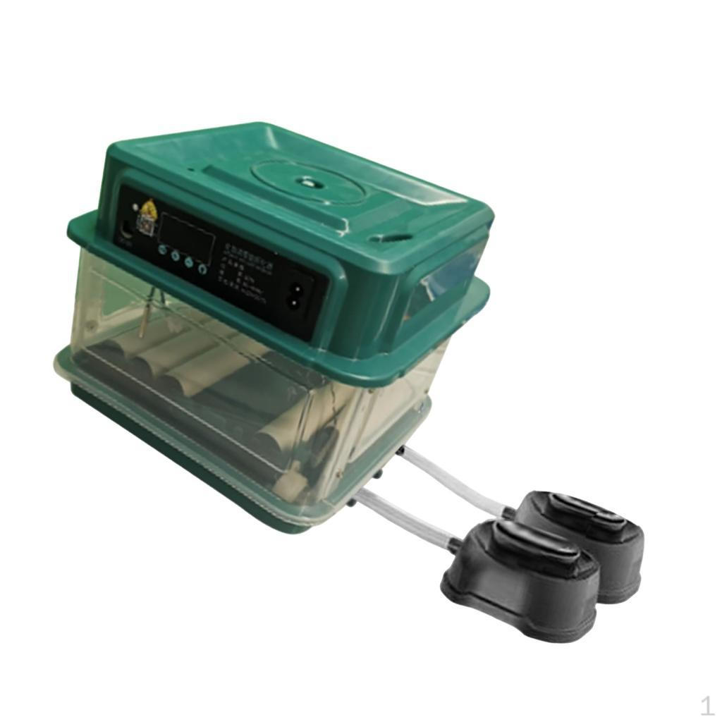 Automatic Egg Incubator 10 Eggs Poultry Hatcher Machine for Quail Duck Goose