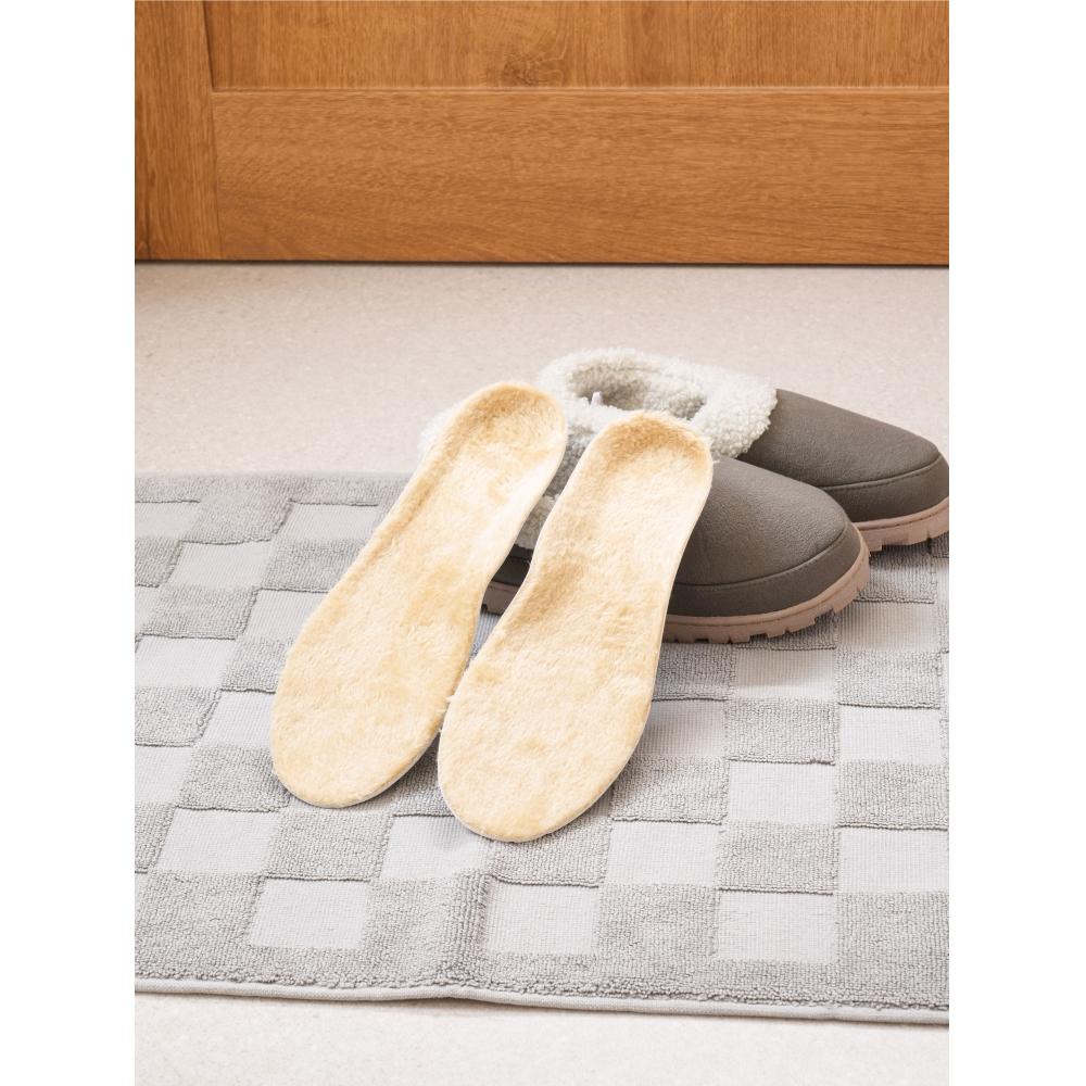 Daiso Long Wool Thermal Insole 220 To 250 Mm