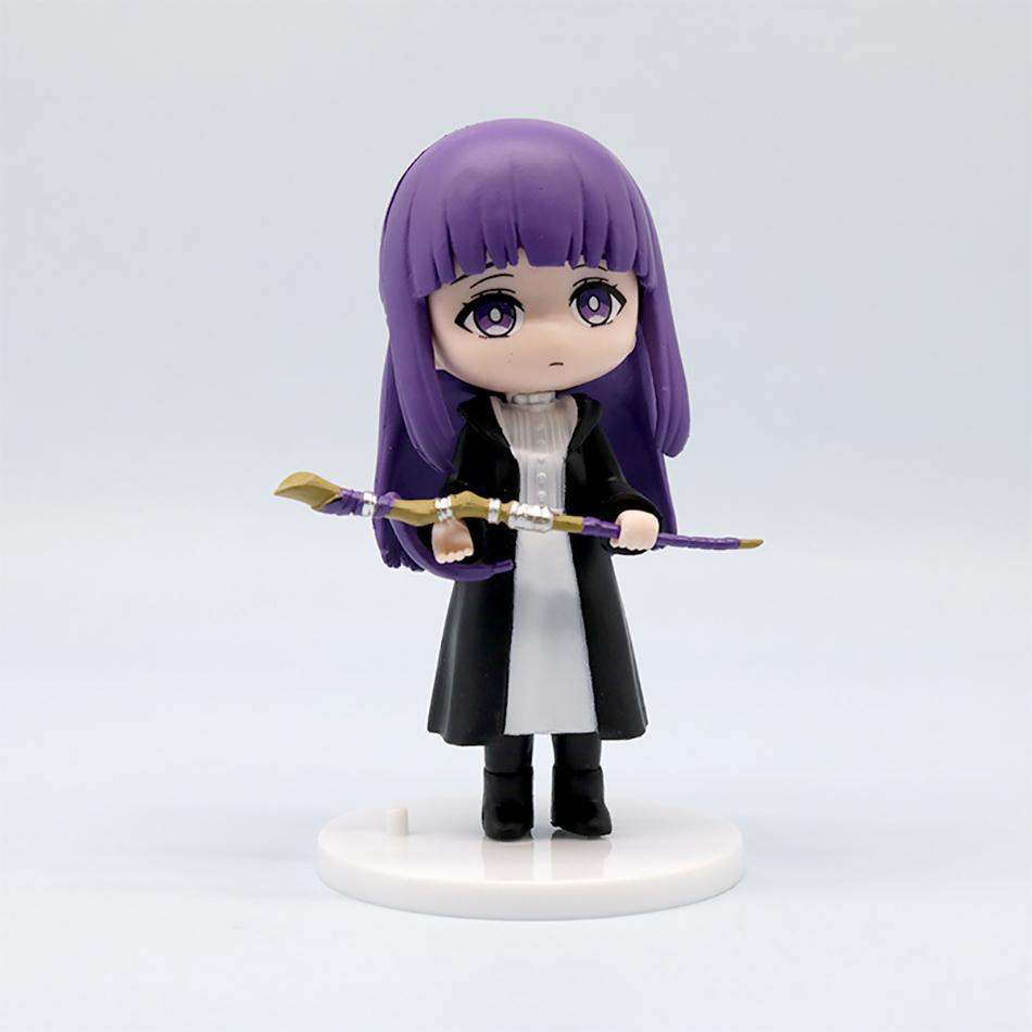 10cm 8Pcs/Set Version Frieren Beyond Journey End Action Figure Anime Model Toys Collection Doll Gift Q S PVC Poseable Articulated Scale Detailed