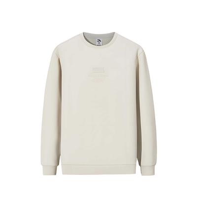 Anta Training Series Letter Round Neck Breathable Versatile Casual Sweatshirt Men Sweatshirt 152617704N-1