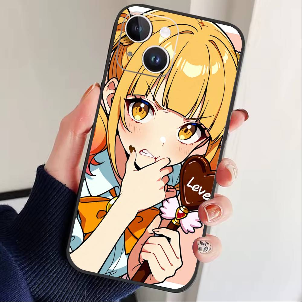 L-Love live-Ayase Eli Phone Case For iPhone 16,15,14,13,12,17,Pro Max,Plus Silicone Black Case