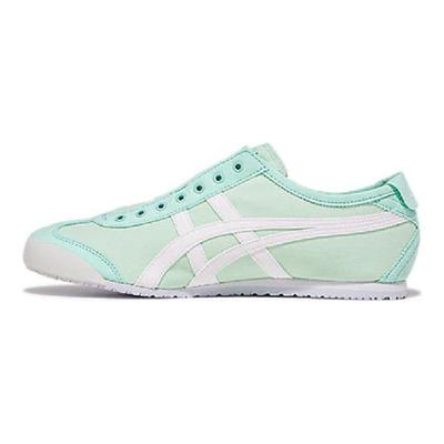 Mexico 66 Slip-On Retro Deportivas de Caña Baja Lifestyle Zapatillas Unisex Verde Menta 1183A360-302
