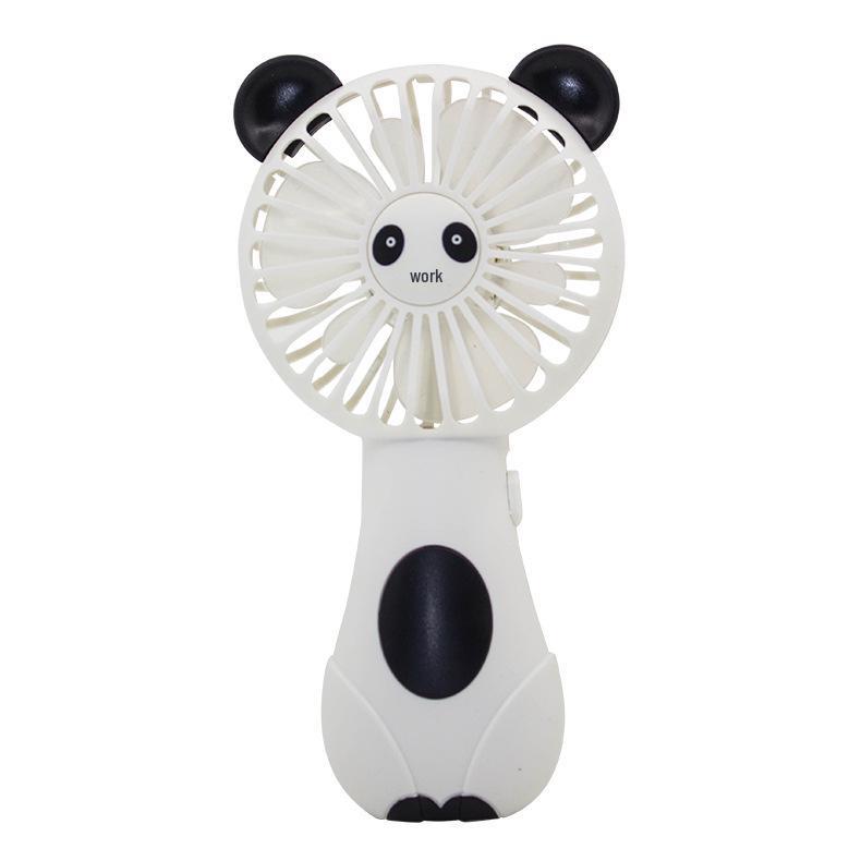 

Dopamine Pattern Cartoon Mini Handheld Fan (No. 5 Dry Battery) Fan with Box - No Battery