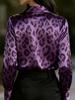 2026 Modernes Europäisches & Amerikanisches Leopardenmuster Damen Freizeitmode Hemd - Frühjahrs-/Herbstkollektion