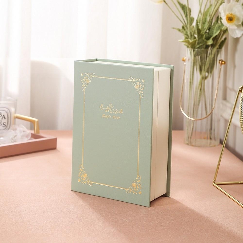 Packing Box PU Jewelry Book Storage Jewelry Collection Organizer Elegant Jewelry Display Box  Women