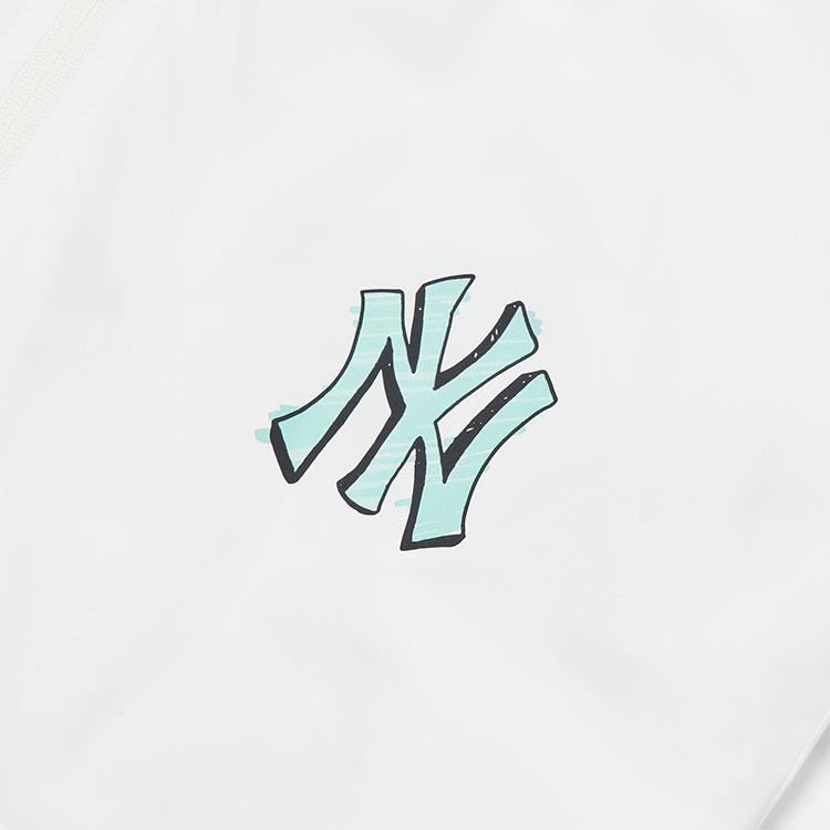 New MLB New York Yankees Windbreaker Jackets Unisex White 3AWJS0321-50WHS