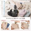 [Ganve] Women's Key Case with Retractable Key Holder, Coin Purse, Heart-Shaped Smart Key Case, Key Storage, Card Holder, and Card Storage