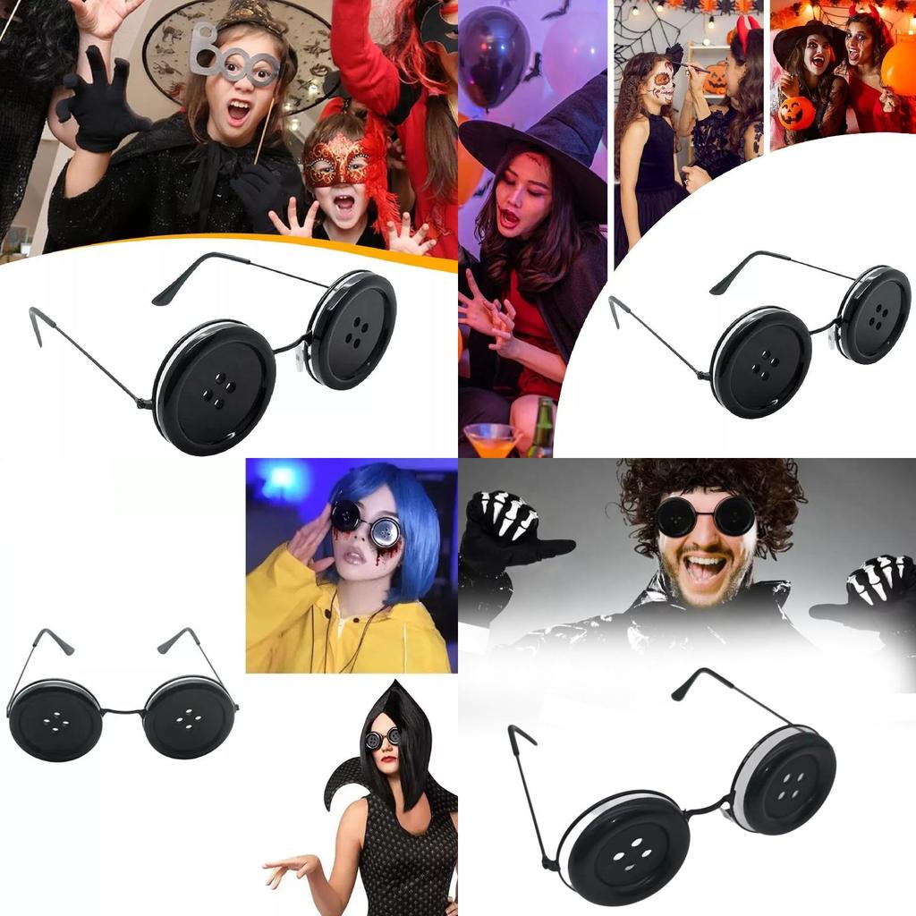 Snygga Anzwtloyy Knäppglasögon För Halloweenkostymer Perfekta För Spöklika Mamma-outfits