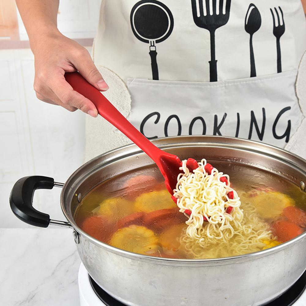 1 buc. Ustensile de bucătărie din silicon de calitate alimentară, Instrument pentru spaghete, Lo mein, Un aparat de bucătărie creativ pentru gătit