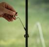 Camping Light Pole Hook Stainless Steel Tent Pole Lamp Hook Multifunctional Outdoor Camping Light Stand Hook Camping Equipment