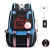Casual Student School Bag USB Charging Rucksack Zipper Rapper Singer Mochilas Multicolor Option Backpack for Teen Boys Girls