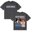 Rapper Quevedo Buenas Noches T Shirts Unisexs Clothing High Quality Tshirt Street Short Sleeve Aesthetic Oversized Y2K Tee Shirts