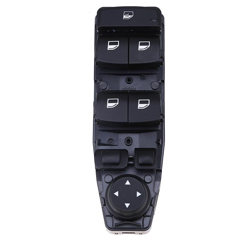 ABS Plastic Car Driving Position Master Power Window Control Switch Panel for BMW 5-Series F10 Sedan 2011-2017 61319241955