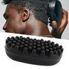 Rubber Curling Hair Brush Non Absorbent Twist Curl Comb Washable Curly Hair Styling Tool For Afro Hair Dense Tooth