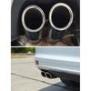 Dsycar Exhaust Tips Pair Compatible With VW Volkswagen JETTA 2009-2018/ SAGITAR 2011-2015 / POLO 2012-2014 / GOLF 7 2013-2015 / Compatible With BMW