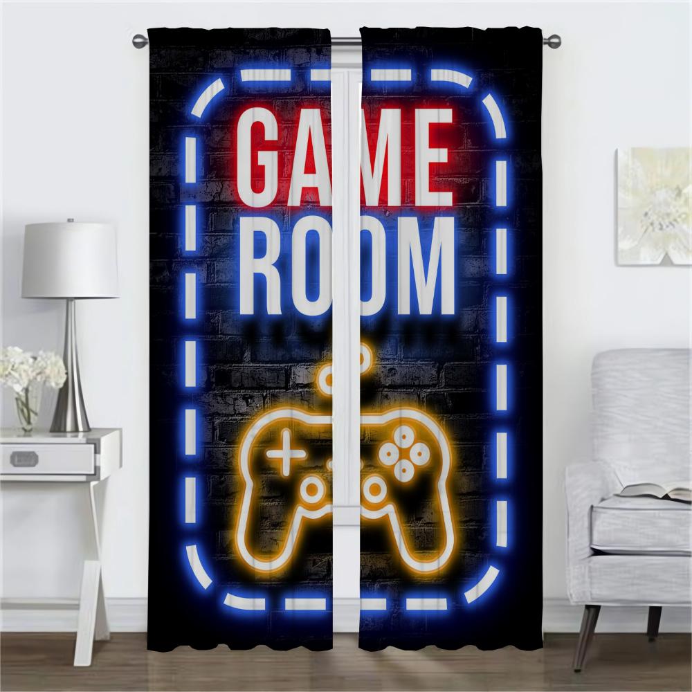 Blackout Curtains Camera Play Stations Window Curtain Room Panel Home Interior Partition Blinds Shades Living Made Of Polyester Washable