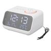 Alarm Clock Radio LED Digital Alarm Clock with FM Radio Music Temperature Humidity Display for Home