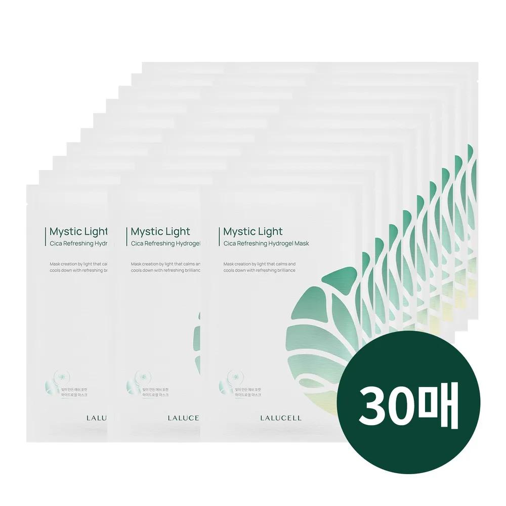 

lalucell Mystic Light Cica Refreshing Hydrogel Mask 30 Sheets