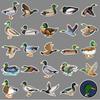 50 Pieces of Mallard Doodle Stickers Personalized Cartoon Cute Animal Decoration Mobile Suitcase Water Cup Stickers
