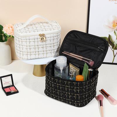 Small Fragrance Makeup Bag Large Capacity Portable Cosmetics Storage Bag Portable Travel Toiletry Bag