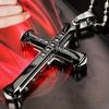 Cross Pendant Necklace - Men's Suitable for Both Men and Women Fashionable Necklace with Super Cool Design, Classic Jewelry