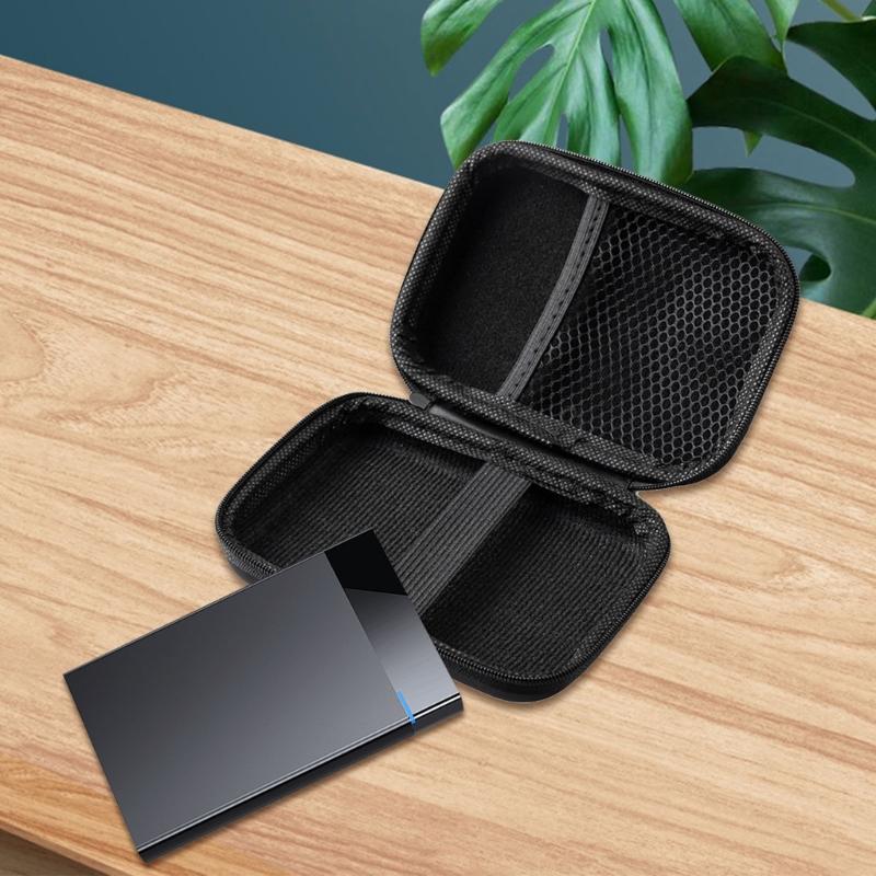Slimly Portable Organizers Bag 14x10x4cm Mouse Storage Box Holder With Shockproof EVA Materials Pouch Travel Friendly