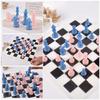 1 Set Diy Drop Glue International Chess Crystal Epoxy Resin Mold 3D Chess Piece Silicone Mould Accessories