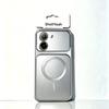 Metallic MagSafe Casing for Xiaomi Redmi A7 A5 POCO C71 Luxury Large Lens Protection Case