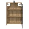 Bathroom Mirror Cabinet Craftsmanship Oak Design 43 X 16 X 62.5 Cm