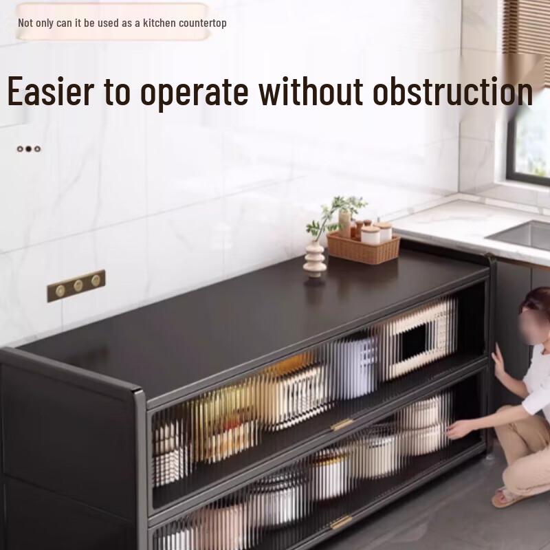 Multi-layer Carbon Steel Kitchen Storage Rack