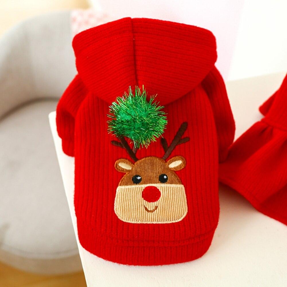 Christmas Small Dog Sweaters Female Girl Warm Sweaters Skirt Warm Dog Princess Dress Clothes Dachshund Chihuahua Corgi