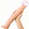 Ladies Silicone Toys Extra Long Silicone Dildo Massager Dildo Suction Cup Masturbator Massager Vagina Waterproof Adult Sex