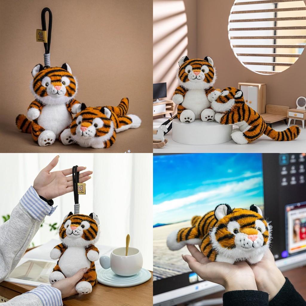 Tiger Plush Cuter Toy Pendant With Pp Cotton For Kids And Collectors Gift
