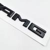 CRH1 3D ABS Black C63 Logo Letters V8 BITURBO Badge Car Rear Star Sticker Luggage AMG Badge For Mercedes Benz C63 AMG W205 C205 Class